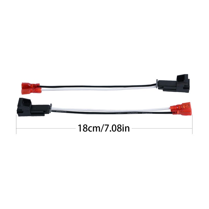 HSTECH 72-4568 2 Pairs (4 Pack) Speaker Harness for Selected General Motor Vehicles Total Adapters - Image 2